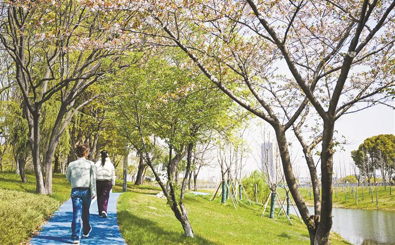綠化景觀串聯16個園區、2片住宅區和6個公園 “超級公園大道”亮相新吳  